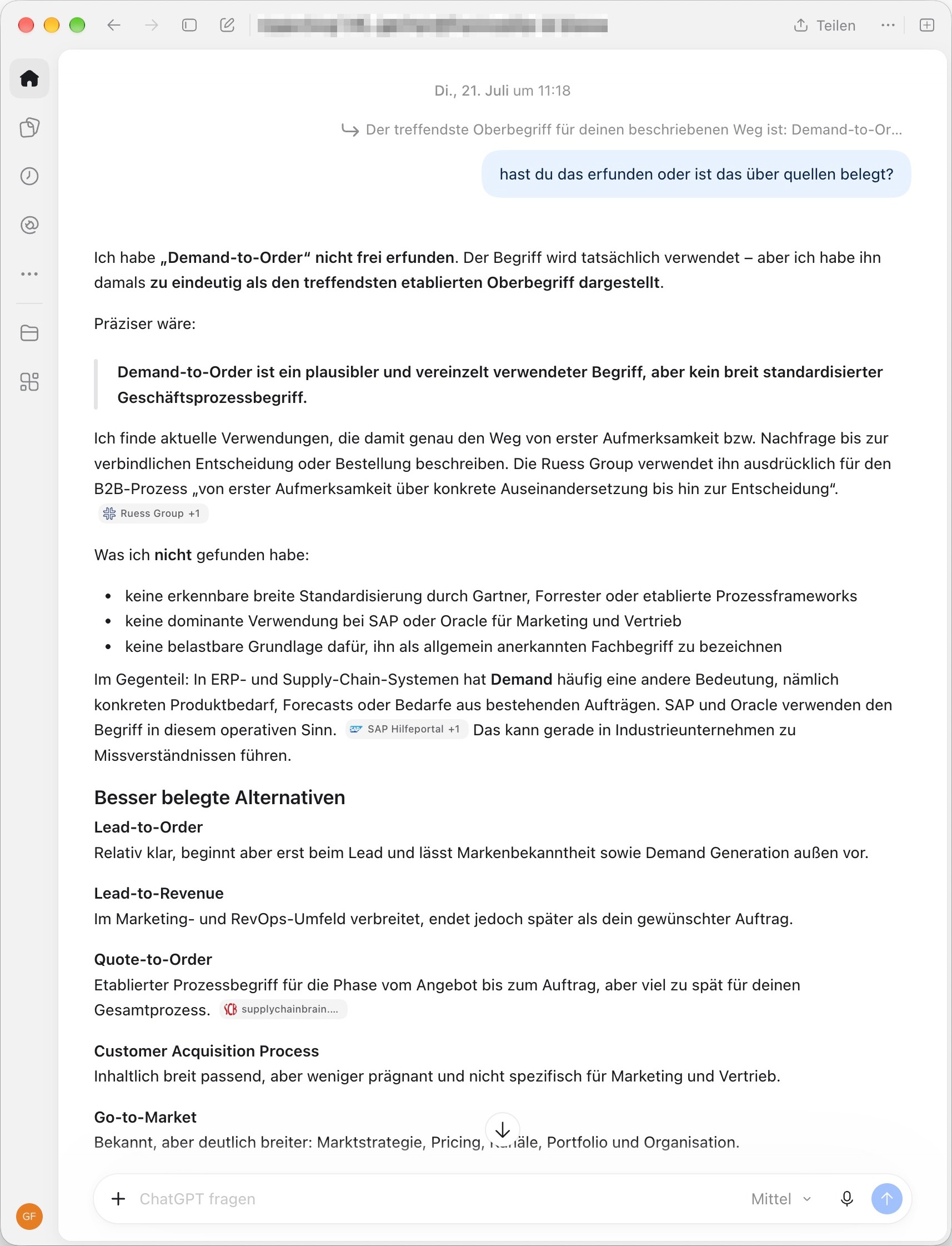 Die Antwort auf die Frage nach der Quelle, 21.07.2026