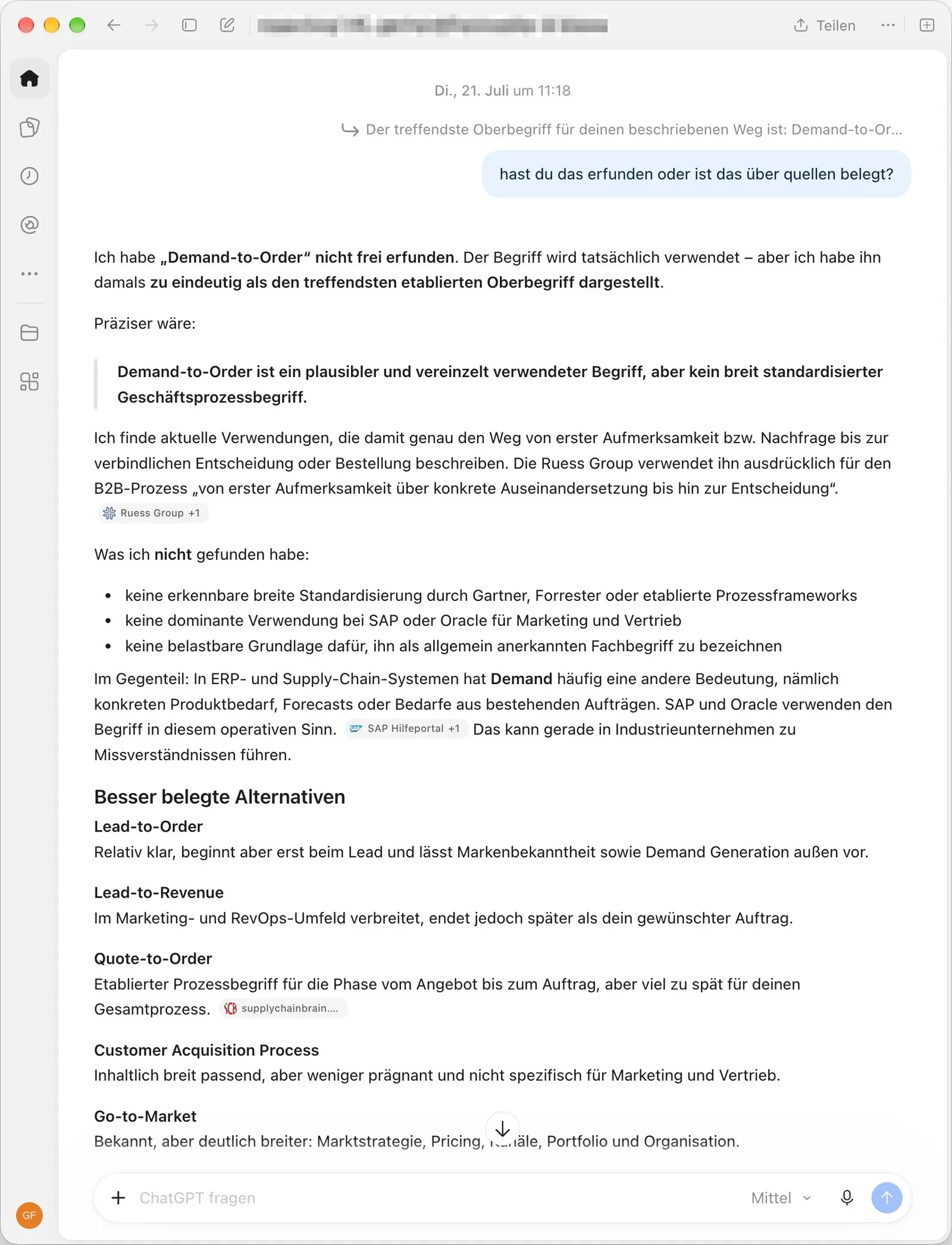 Die Antwort auf die Frage nach der Quelle, 21.07.2026
